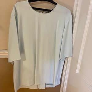 The Everyone Japanese GoWeave Back-Zip Tee, size 6 in mint
